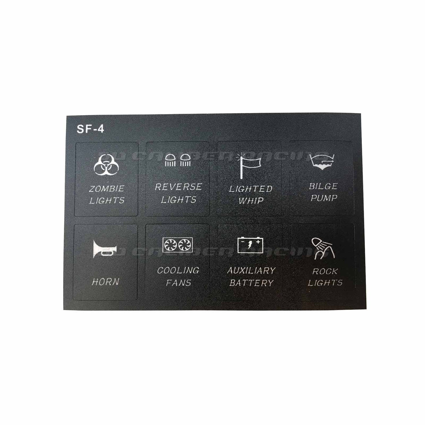 Slim Mount 6 Switch Touch Panel
