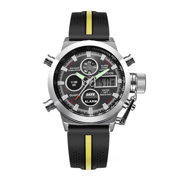 Men's Fashion Belt Multi-functional Watch