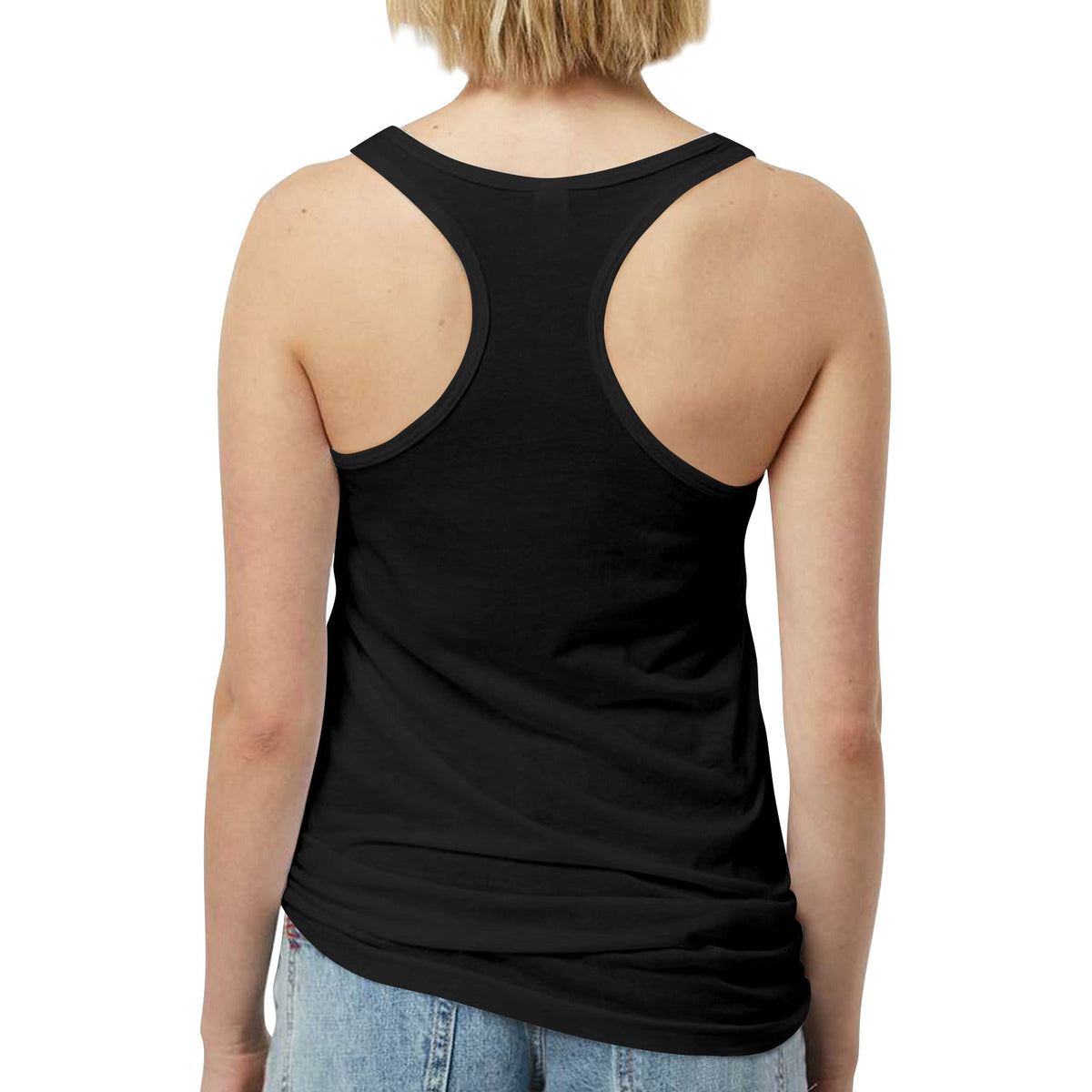 Women's Bride Collage Front Print Tank Top (Made in USA)