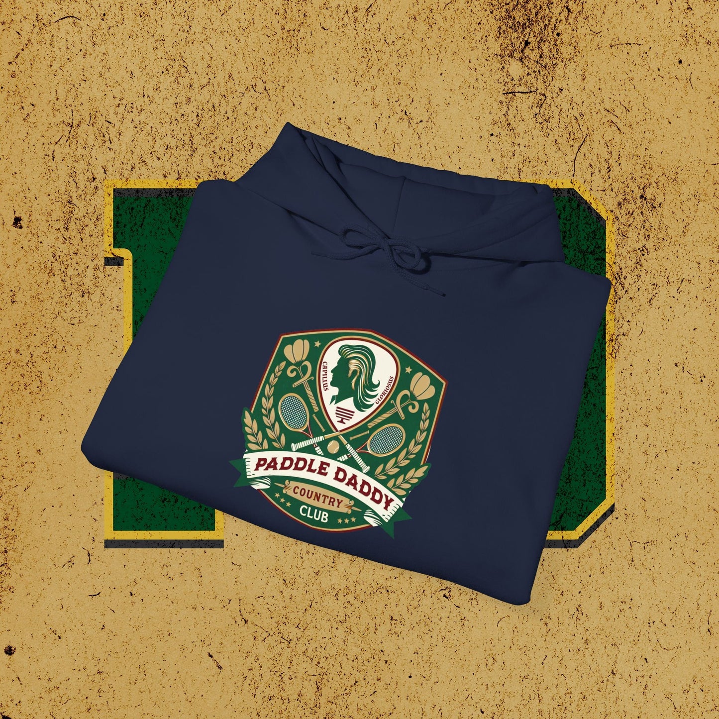 Sudadera con capucha Paddle Daddy, sudadera unisex con capucha para papás, comodidad de élite para los irónicamente refinados