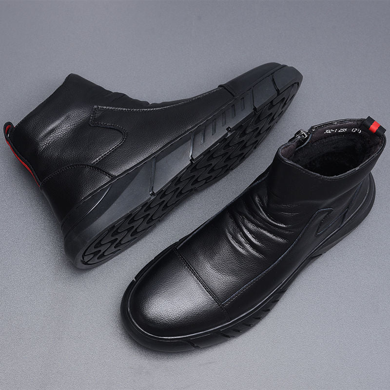 Casual High-Top Boots