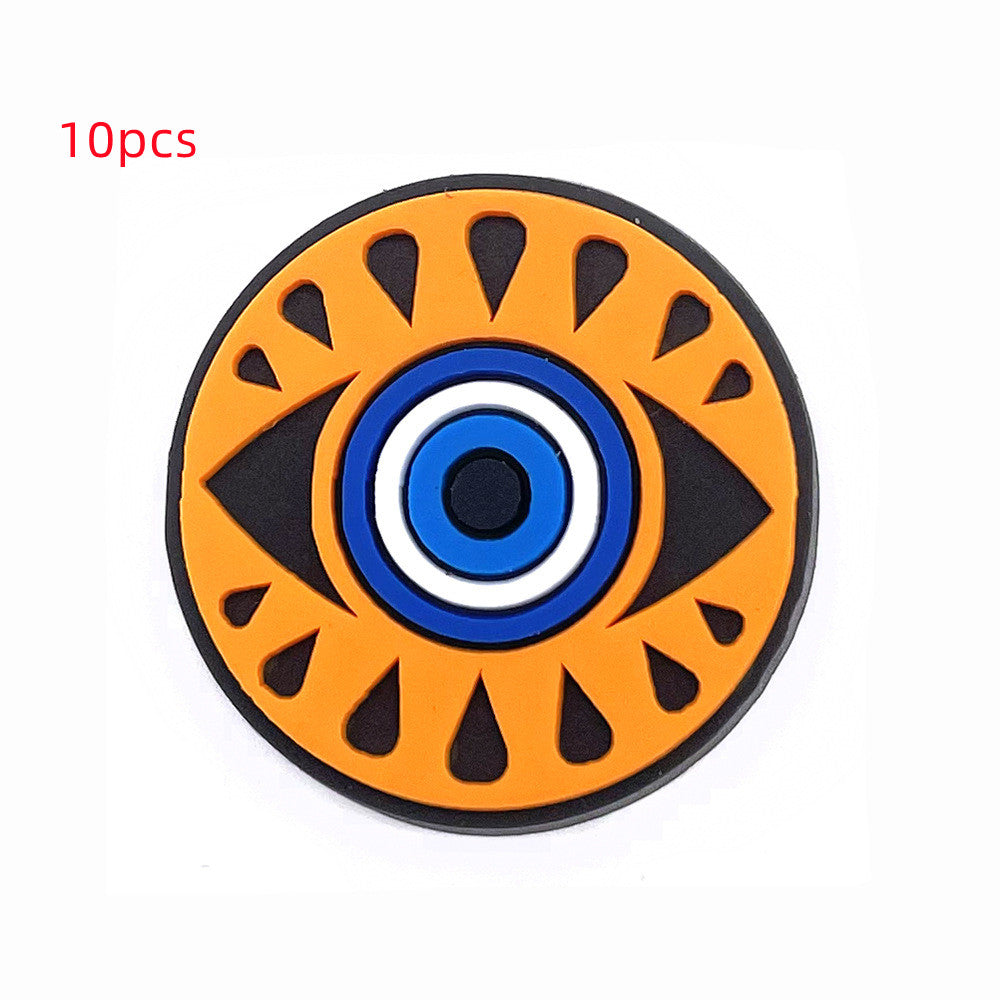 PVC Soft Rubber Shoes With Shoe Flower Accessories