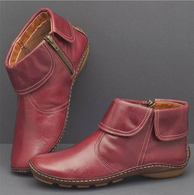 Women's Zipper Ankle Boots