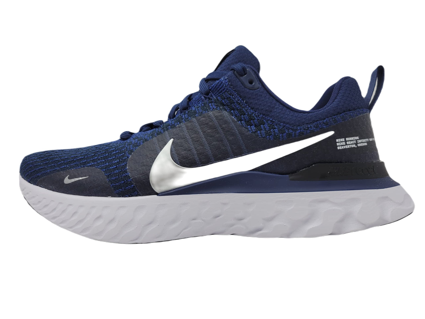 Nike Mens Low-Top Sneakers College Marine Metallic Silver 15