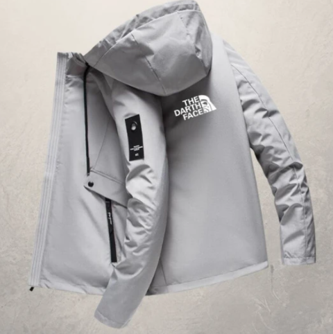 Men's Casual Loose Sports Hooded Jacket