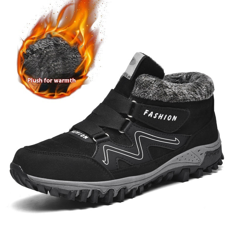 Women's Outdoor Snow Velvet Warm Flats