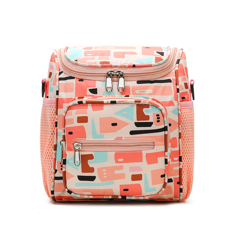 Stylish Portable Storage Bag for Mother and Baby Stroller