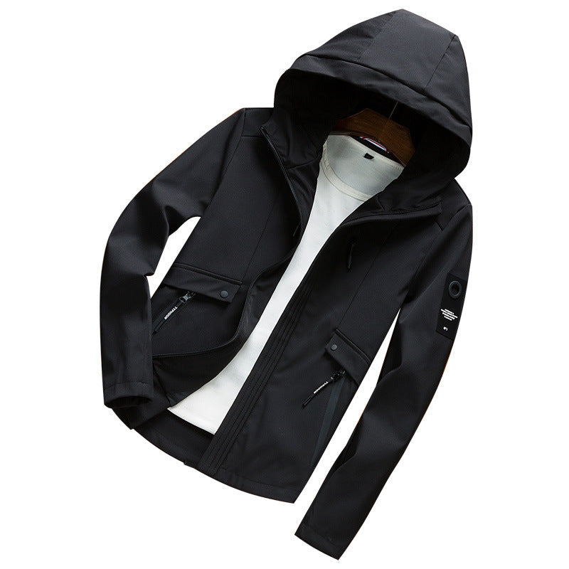 Men's Casual Hooded Jacket
