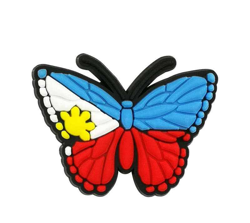 PVC Soft Rubber Hole Shoes Flower Shoe Buckle Pea Accessories