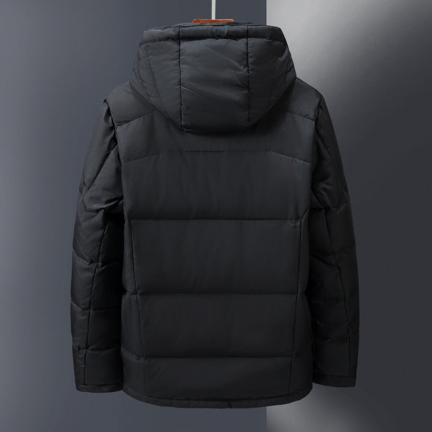 Chaqueta con capucha cortavientos para exteriores, abrigo deportivo informal con bolsillos, ropa de abrigo para hombre