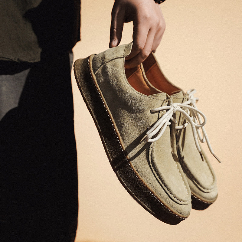 All Match Suede British Style Casual Flats