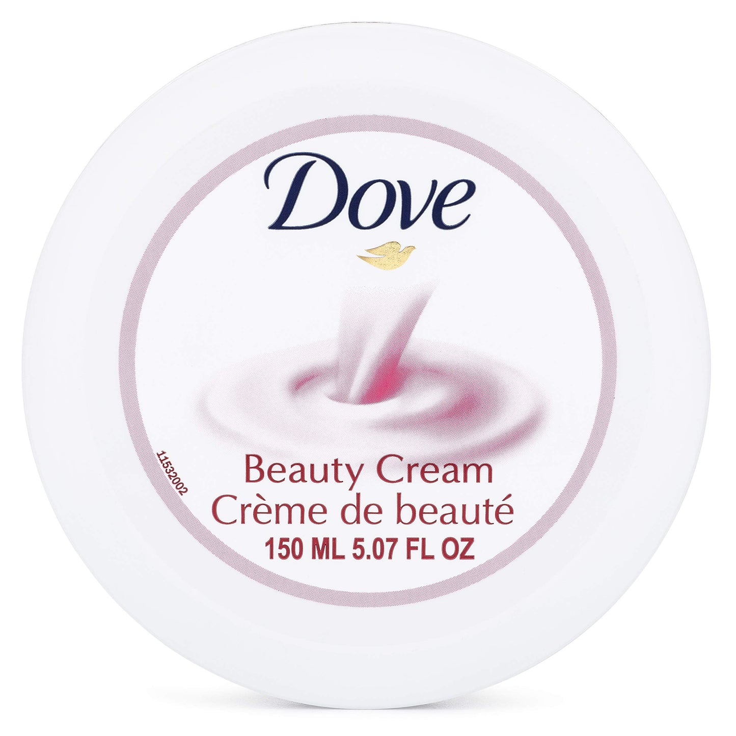 Dove Nourishing Body Care Face Hand and Body Beauty Cream for Normal to Dry Skin Lotion for Women with 24 Hour Moisturization (5.07 FL OZ)