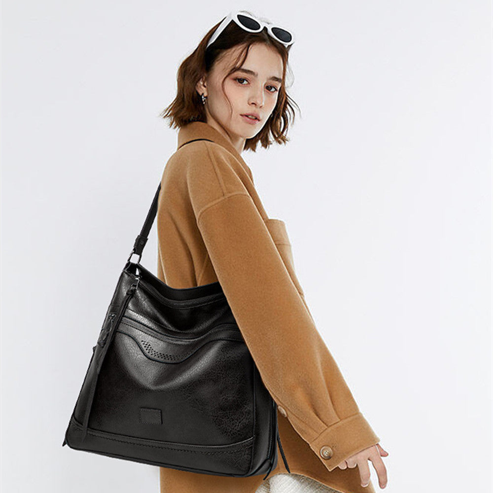 Women's Vintage Multi-Pocket Travel Tote Travel Bag