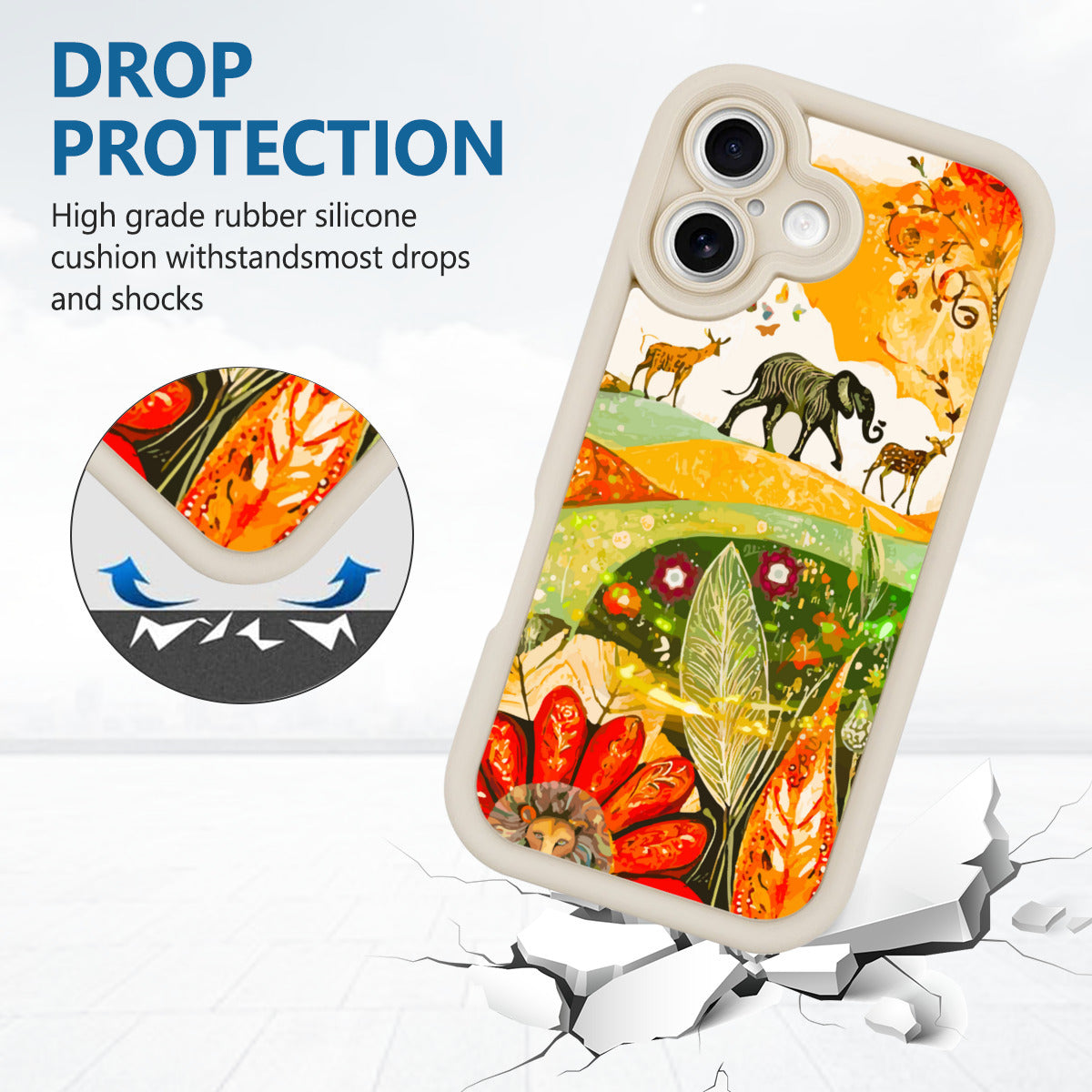 Animal Parade iPhone 16 Varieties Cell Phone Cases