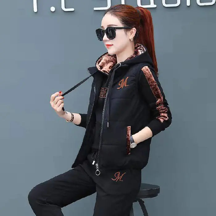 Women's Winter Velvet 3-Piece Sports Set (2020)