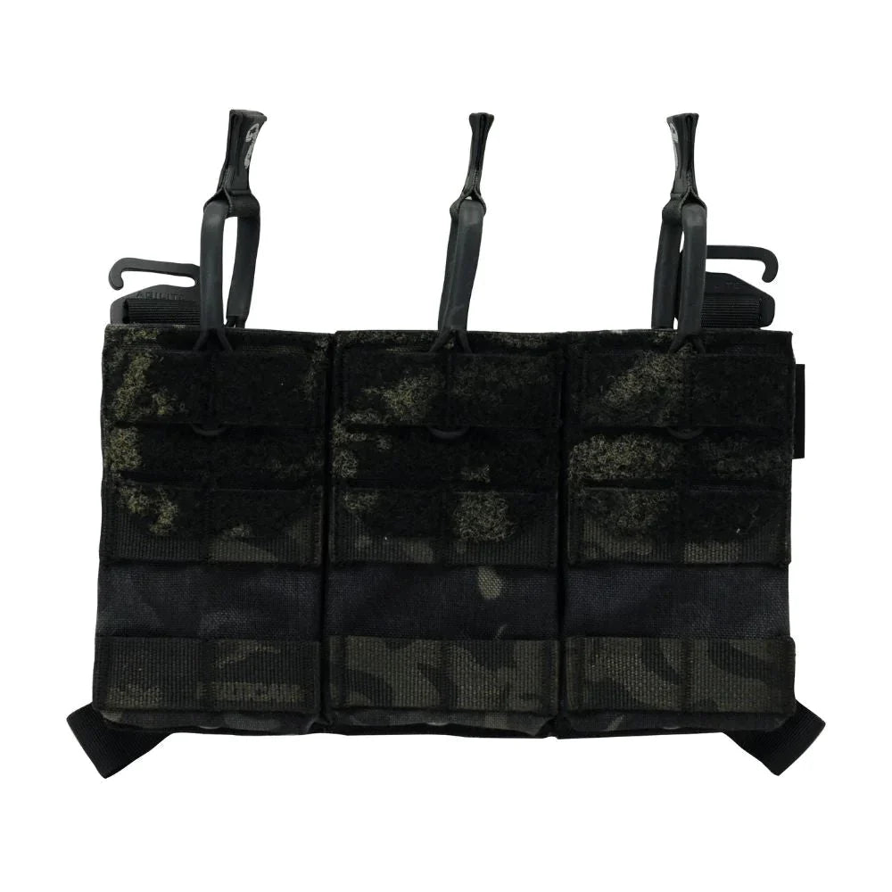 Placa frontal portacargadores triples AG3