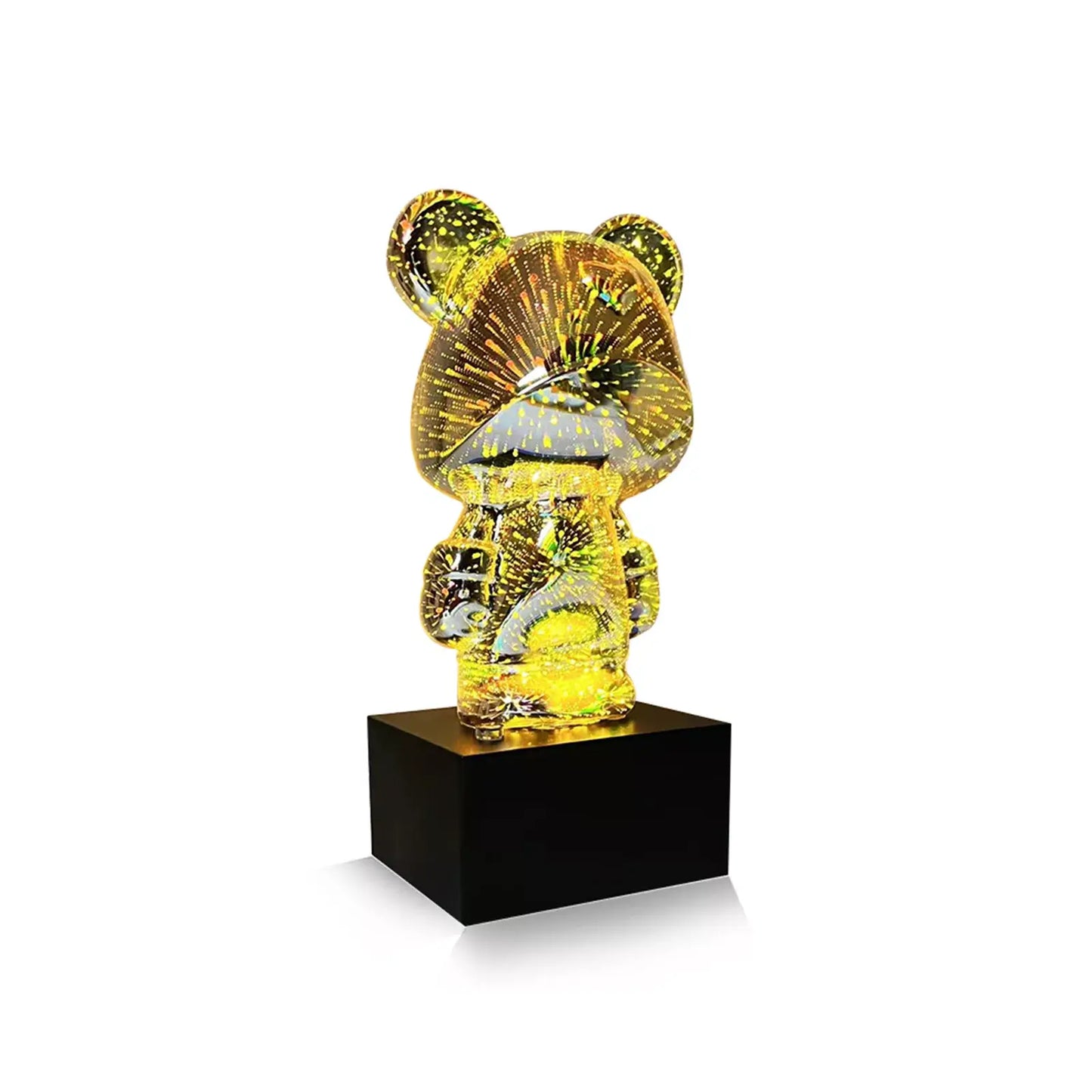 3D Firework Bear LED Night Light