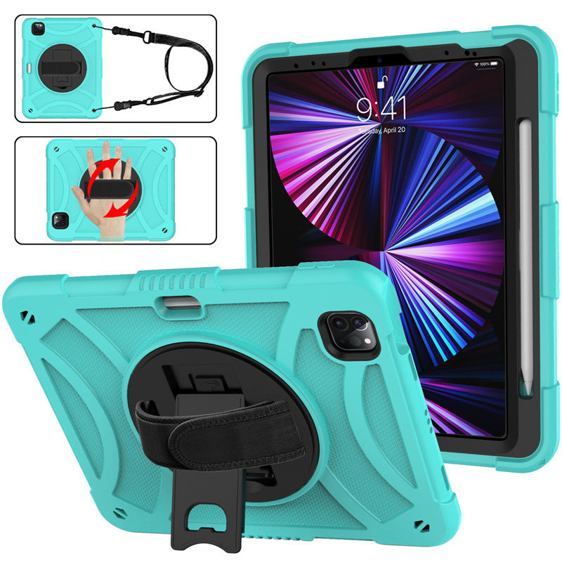 Rotating Bracket Strap Silicone Drop-resistant Protective Shell
