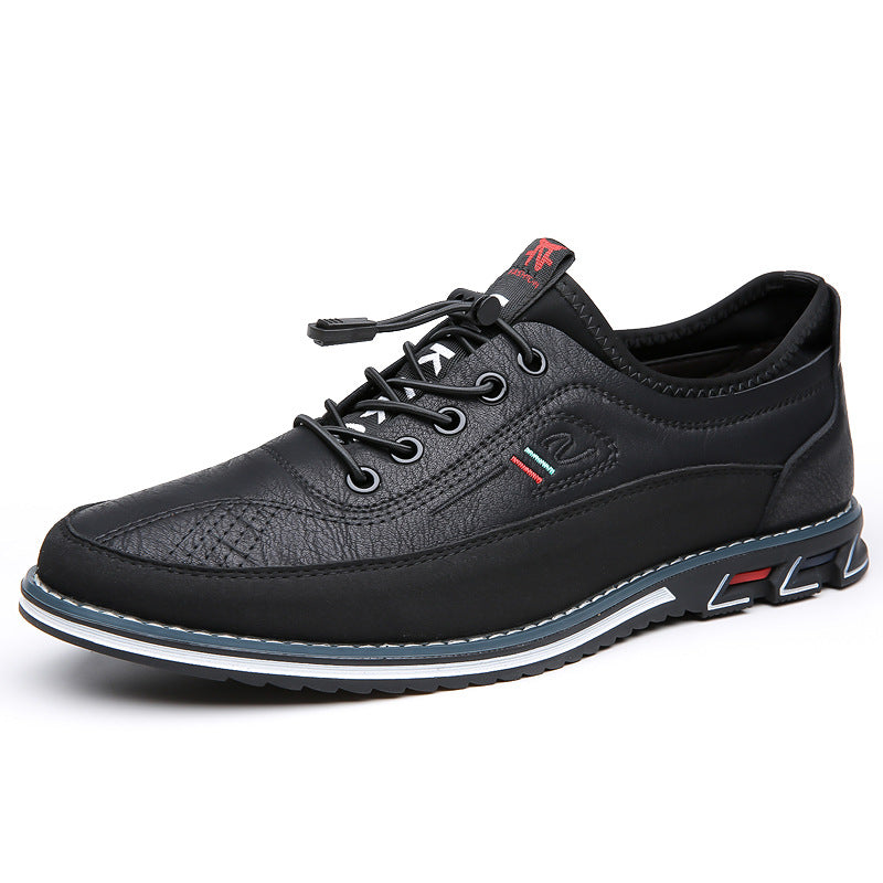 Men's Genuine Leather Waterproof Flats