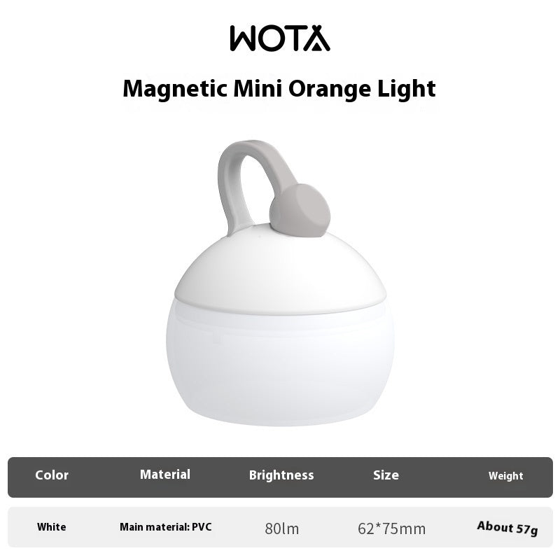 Orange Light Ultra-long Life Battery Ambience Rechargeable Lantern