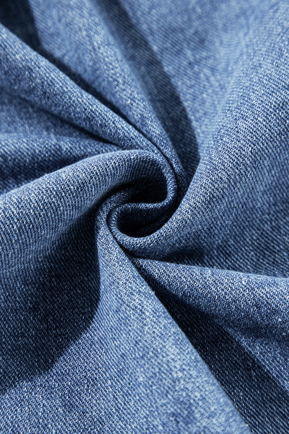 Chaqueta vaquera oversize con bolsillo, lavada a la piedra, a rayas azules