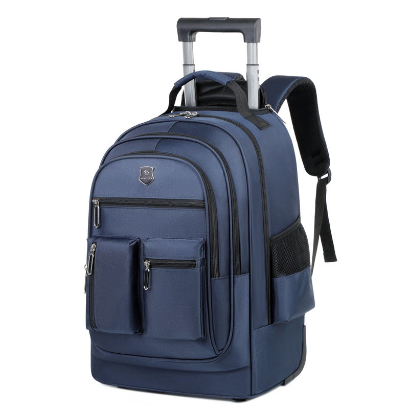Unisex Trolley Backpack Ultra-light Trolley Bag Travel Bag