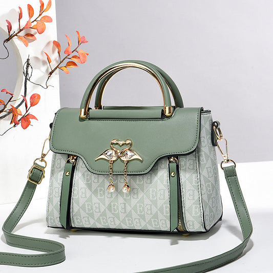 Womens Stylish Versatile Tote Shoulder And Crossbody Bag