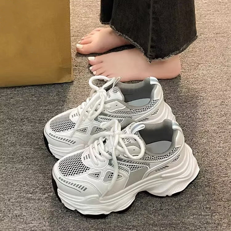 Platform Mesh Elevator Shoes