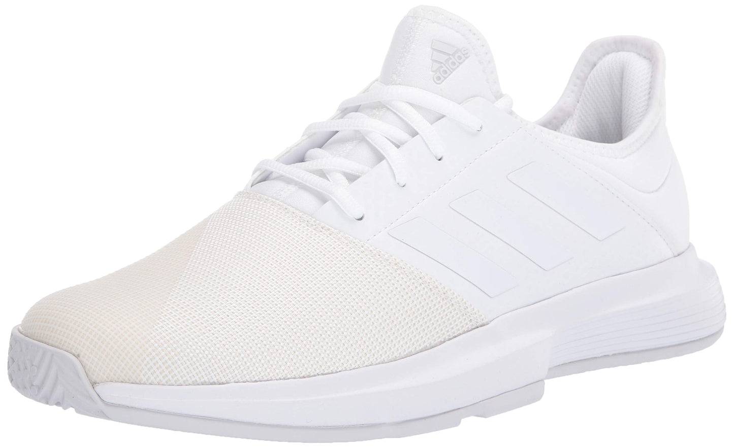 adidas Womens GameCourt Tennis Shoe FTWR White/FTWR White/Dash Grey 6 M US