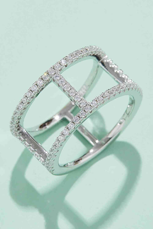 Always Get Better Moissanite Ring – Modern Minimalist Design