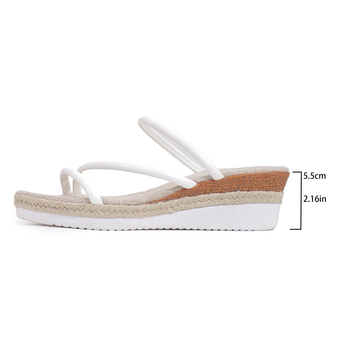 Ethnic Style Platform Wedge Sandals