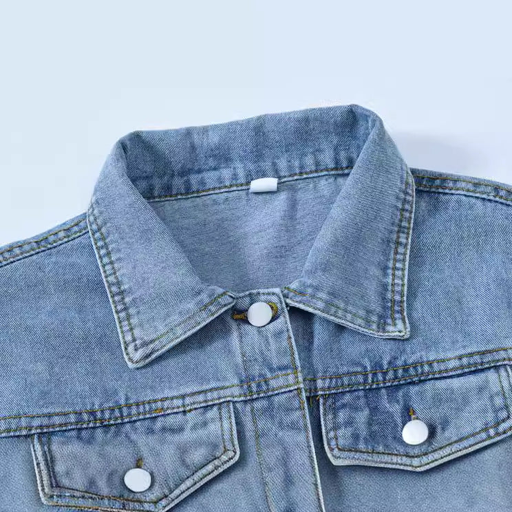 Women's Vintage Blue Denim Jacket