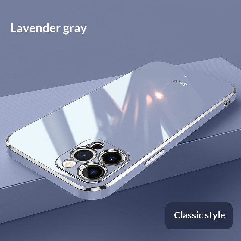 Electroplated Silicone Full-body Drop-proof Phone Case