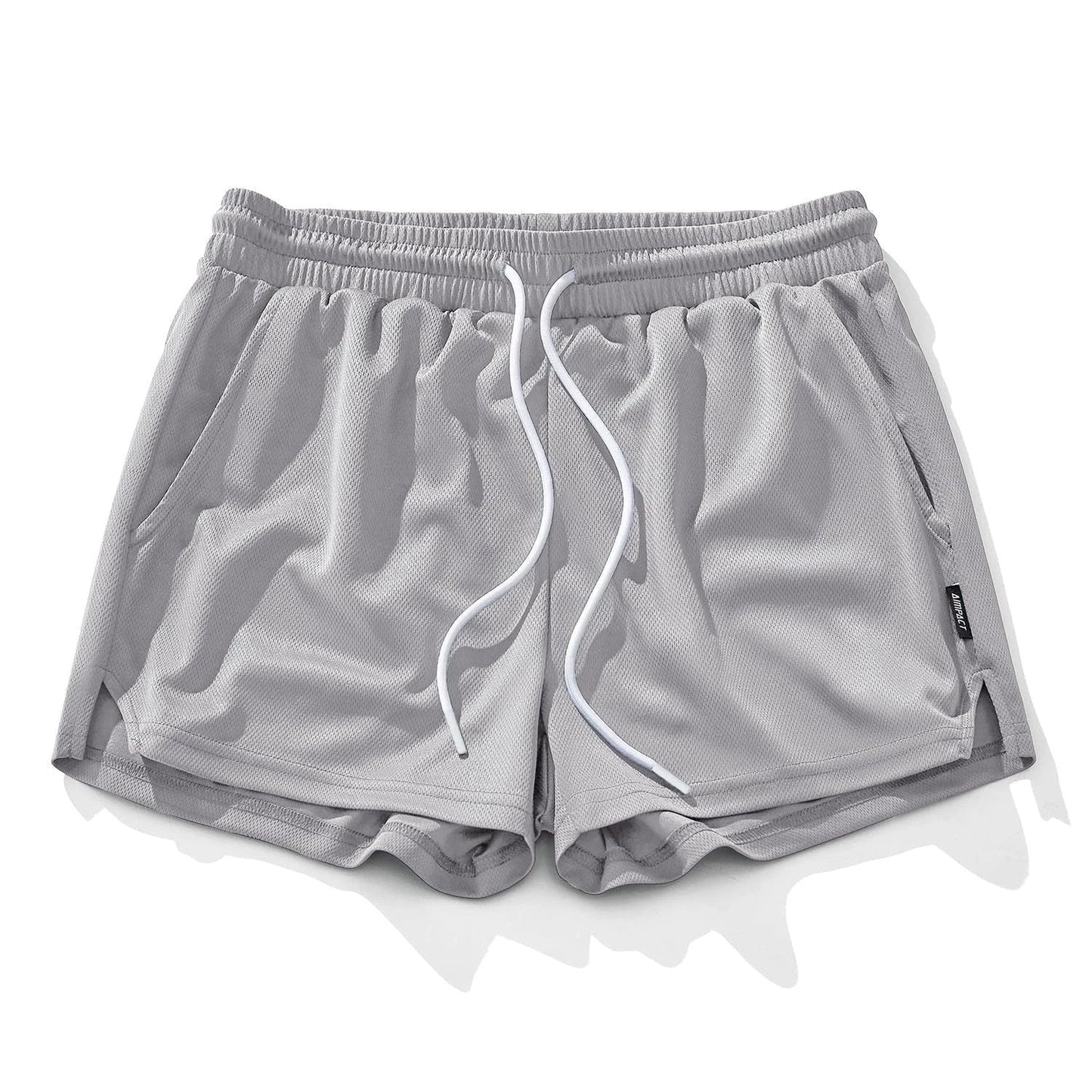 Men's Mesh Running Quick-drying Workout Shorts