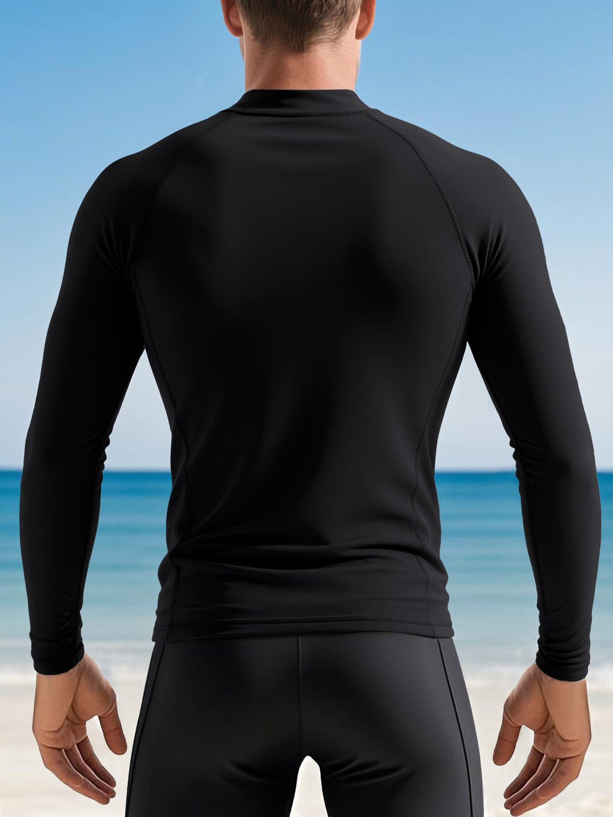 Men's Buckle Up! 4-wheel Drive Long-Sleeve Surfing Top