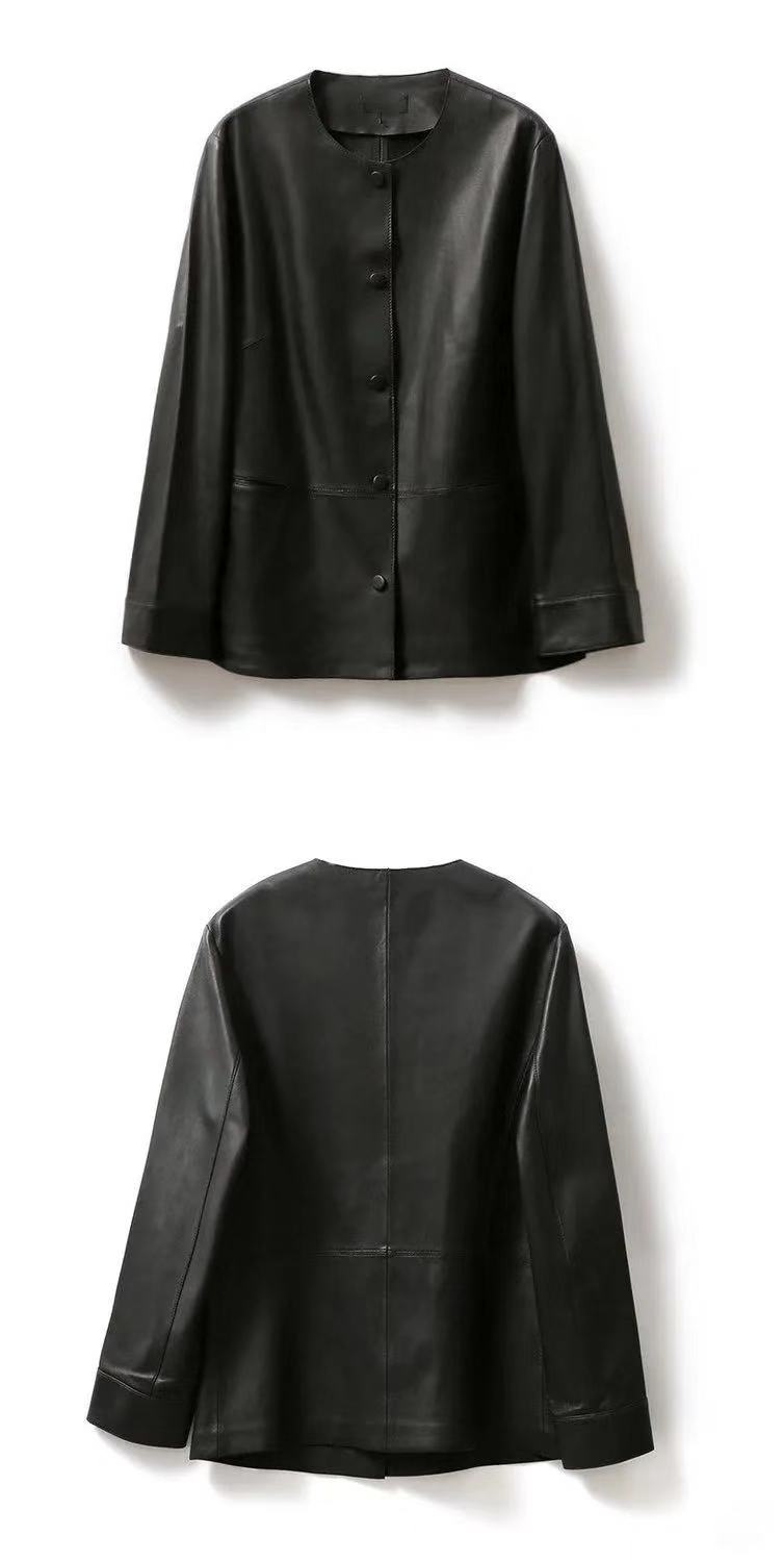 Autumn And Winter New PU Leather Clothing Slim Casual Jacket