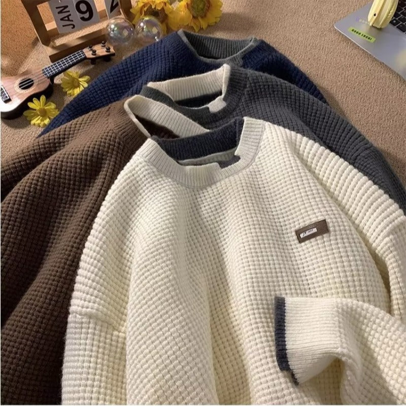 Retro High-grade Cotton Knitwear Bottoming Sweater