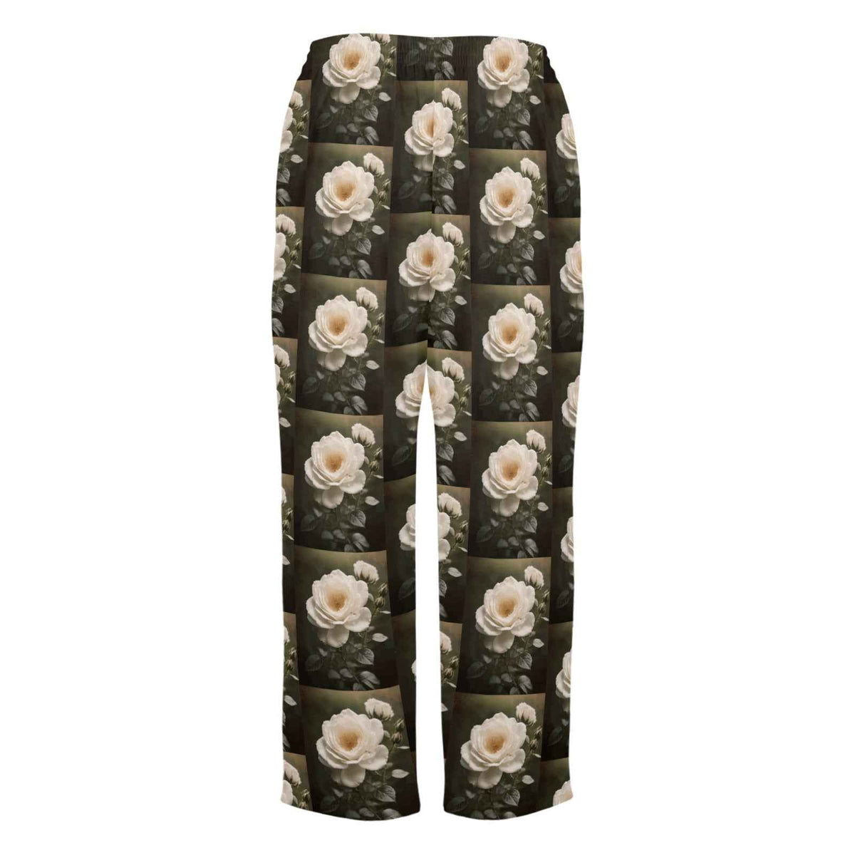White Rose Women's Pajama Trousers Without Pockets