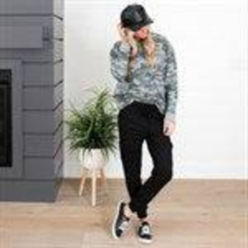 Pantalón deportivo ultrasuave con bolsillo tipo cargo