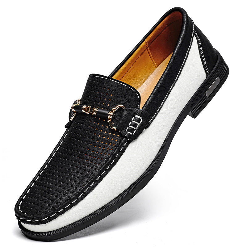 Men's Genuine Leather Moccasins Shoes