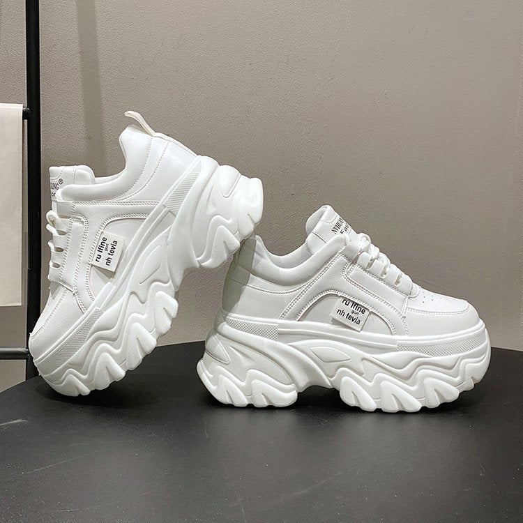 Women's Chunky Platform Dad Heels