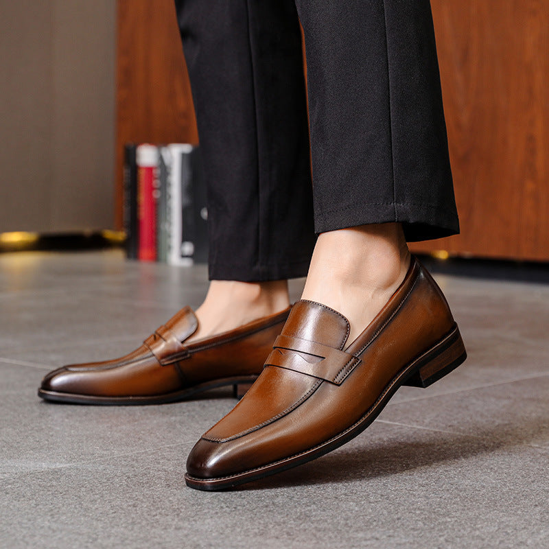 Men's Leather Business Shoes