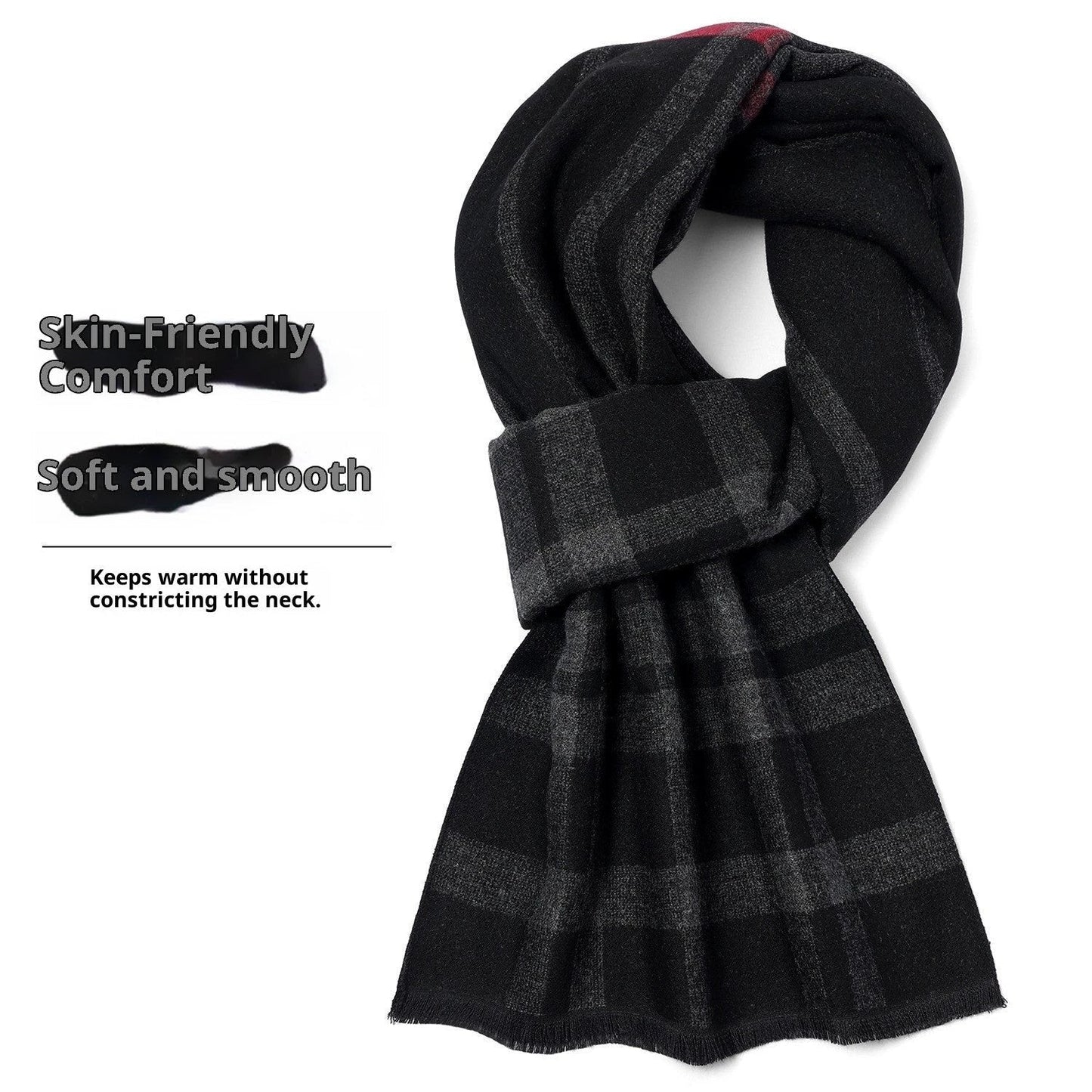 Warm Outdoor Windproof And Cold-proof Versatile Scarf For Men