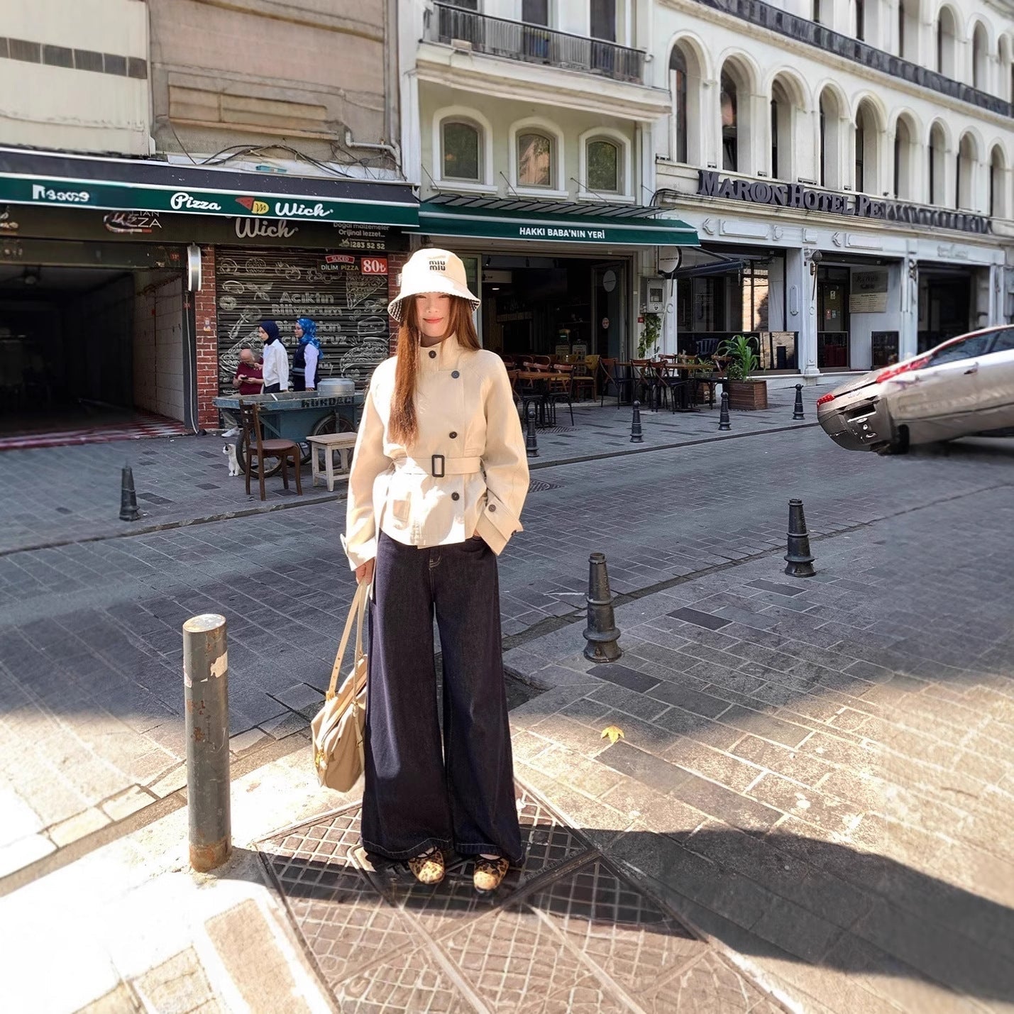Early Autumn Korean-style Trench Coat Women's Short Jacket
