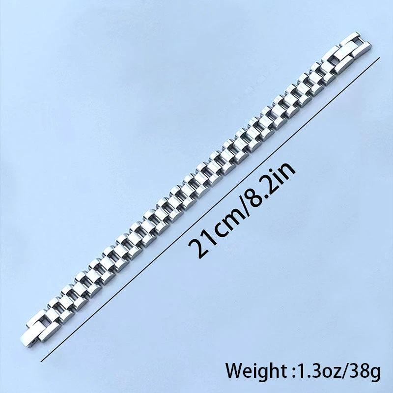 Men's Stainless Steel Watch Band Bracelet