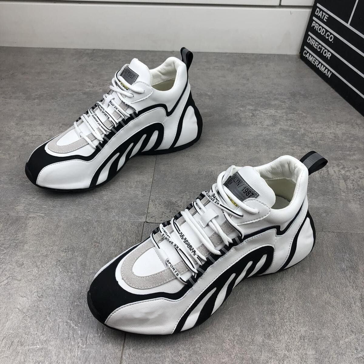 BKLYN Iridescent Panel Shoes