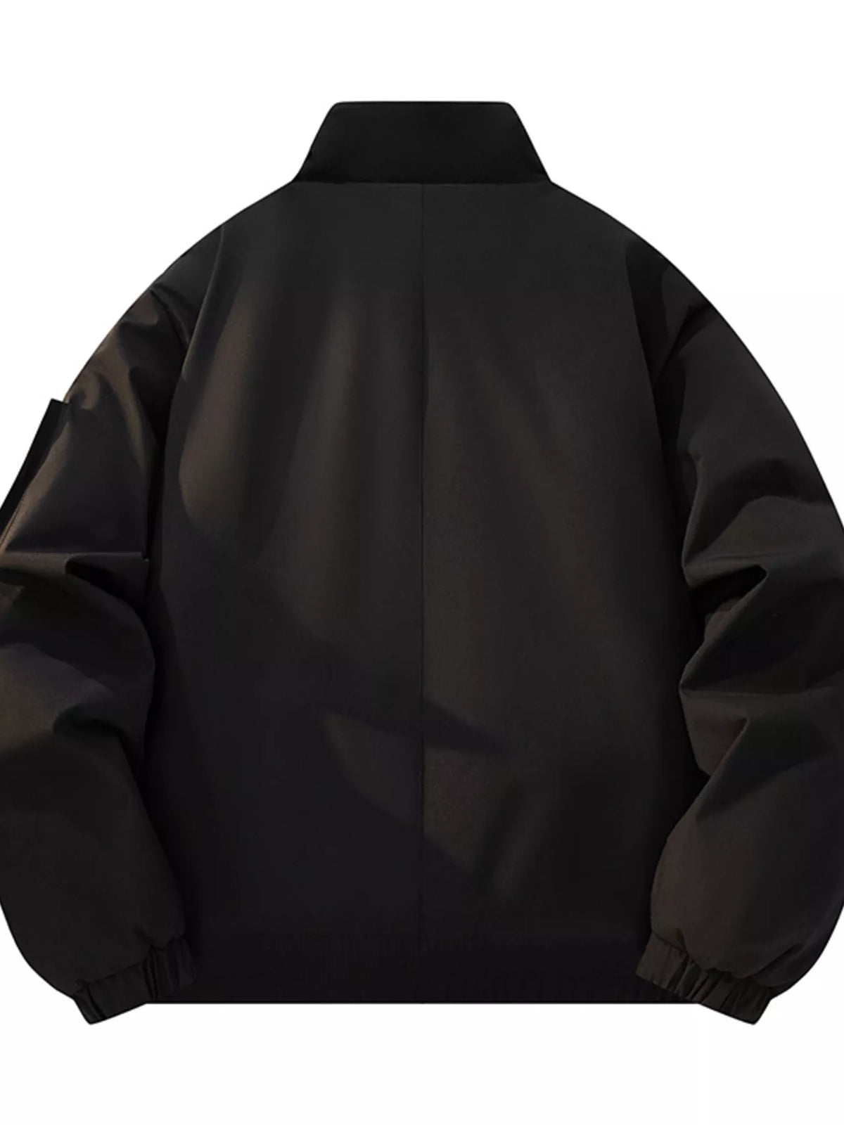 Men's Plus Size Casual Stand Collar Lightweight Bomber Jacket