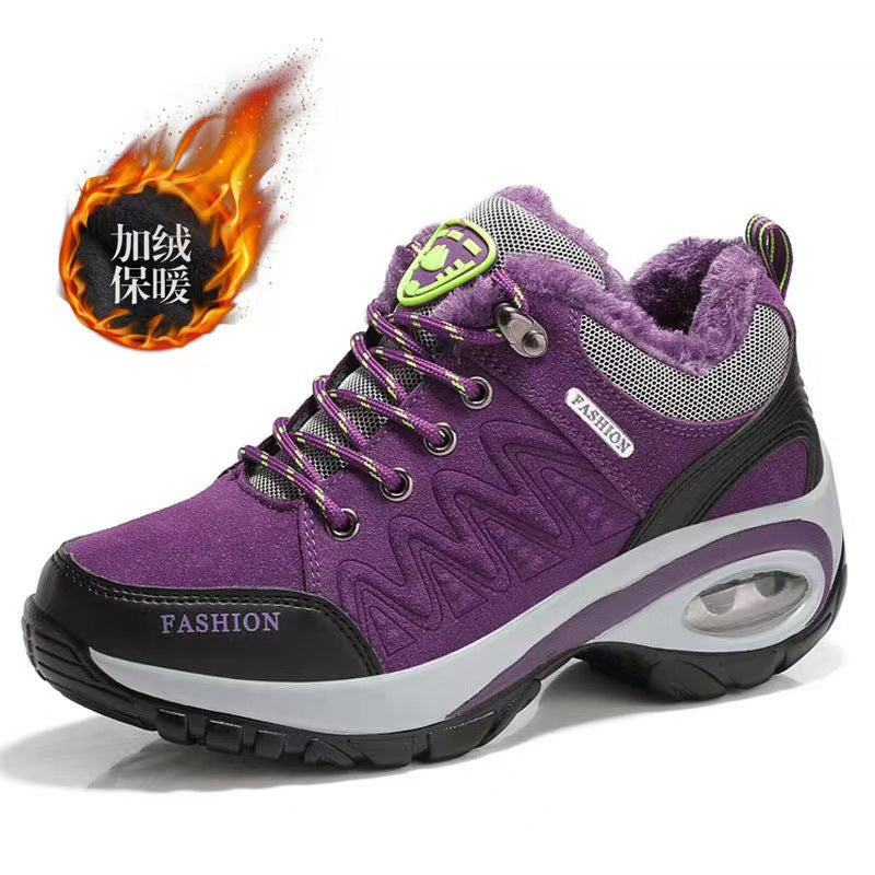 Plush-Lined Casual Shoes