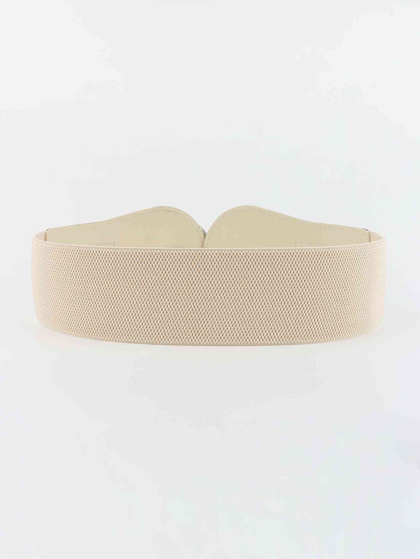 Elegant Fashion PU Elastic Wide Belt – Adjustable Comfort Fit See size chart under “more details”