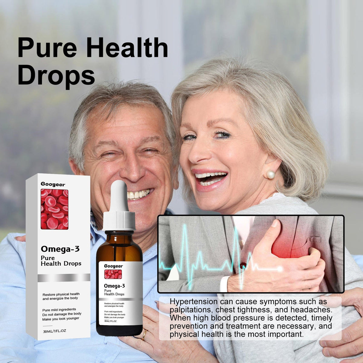 Relieve Physical Discomfort Balance Blood Fat Sugar Shu Health Care Drops